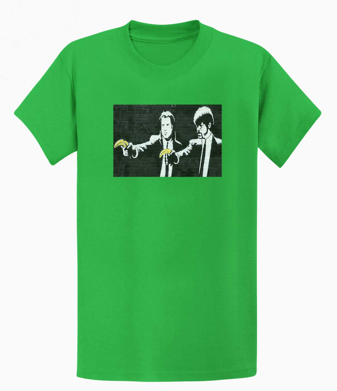 Banksy Mens T-shirt - Pulp Fiction Banana Gun