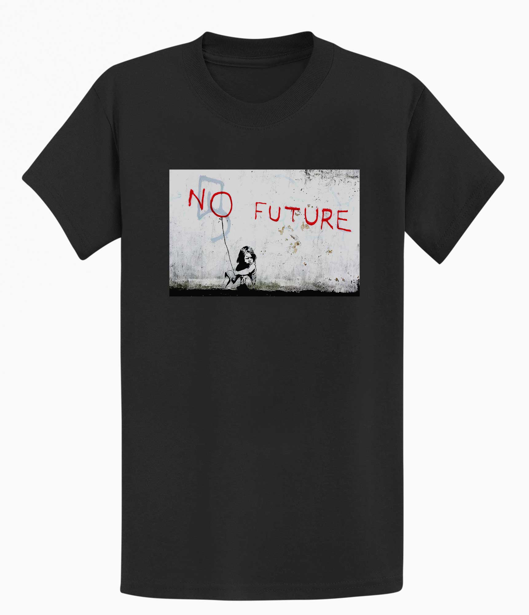 Image of Banksy Unisex T-shirt - No Future Banksy-Apparel