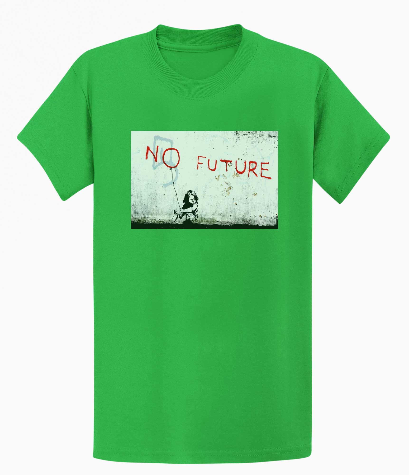 Image of Banksy Unisex T-shirt - No Future Banksy-Apparel