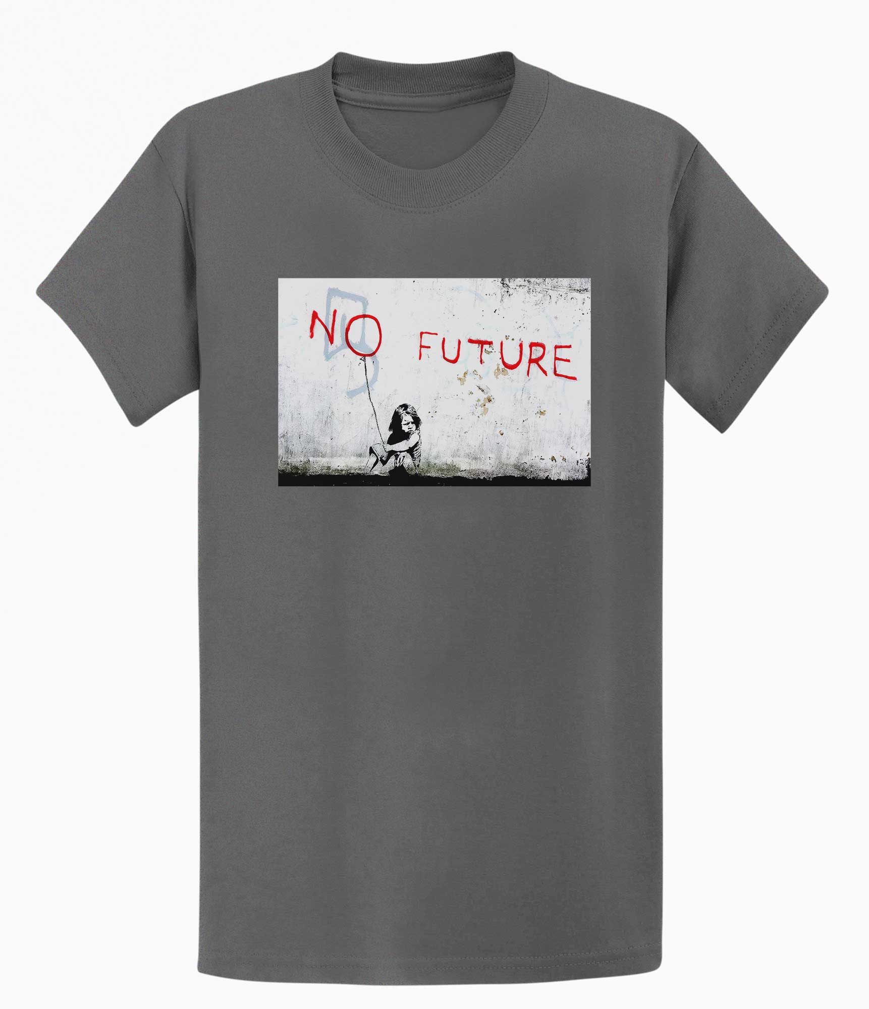 Image of Banksy Unisex T-shirt - No Future Banksy-Apparel