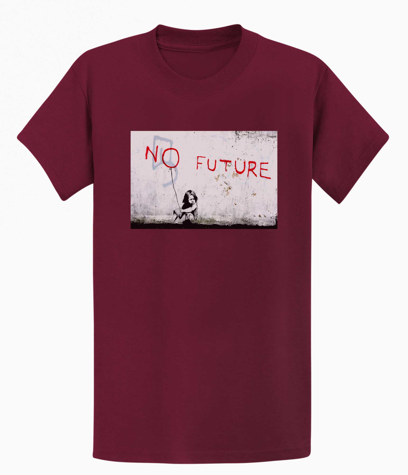 Image of Banksy Unisex T-shirt - No Future Banksy-Apparel