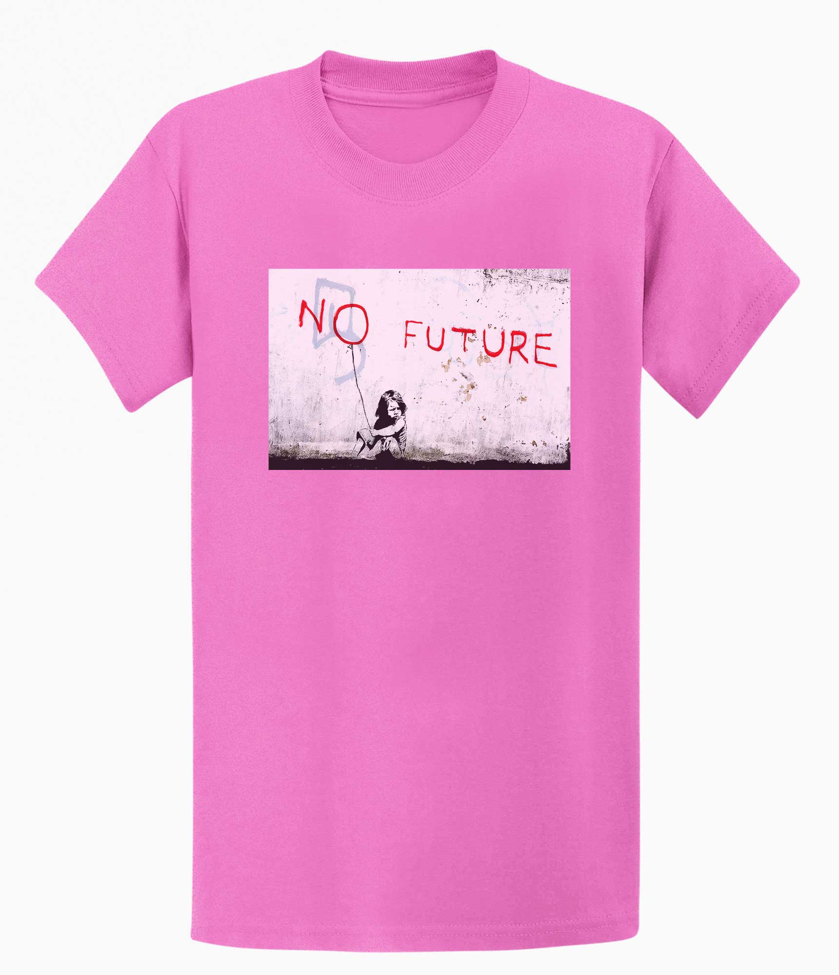 Image of Banksy Unisex T-shirt - No Future Banksy-Apparel