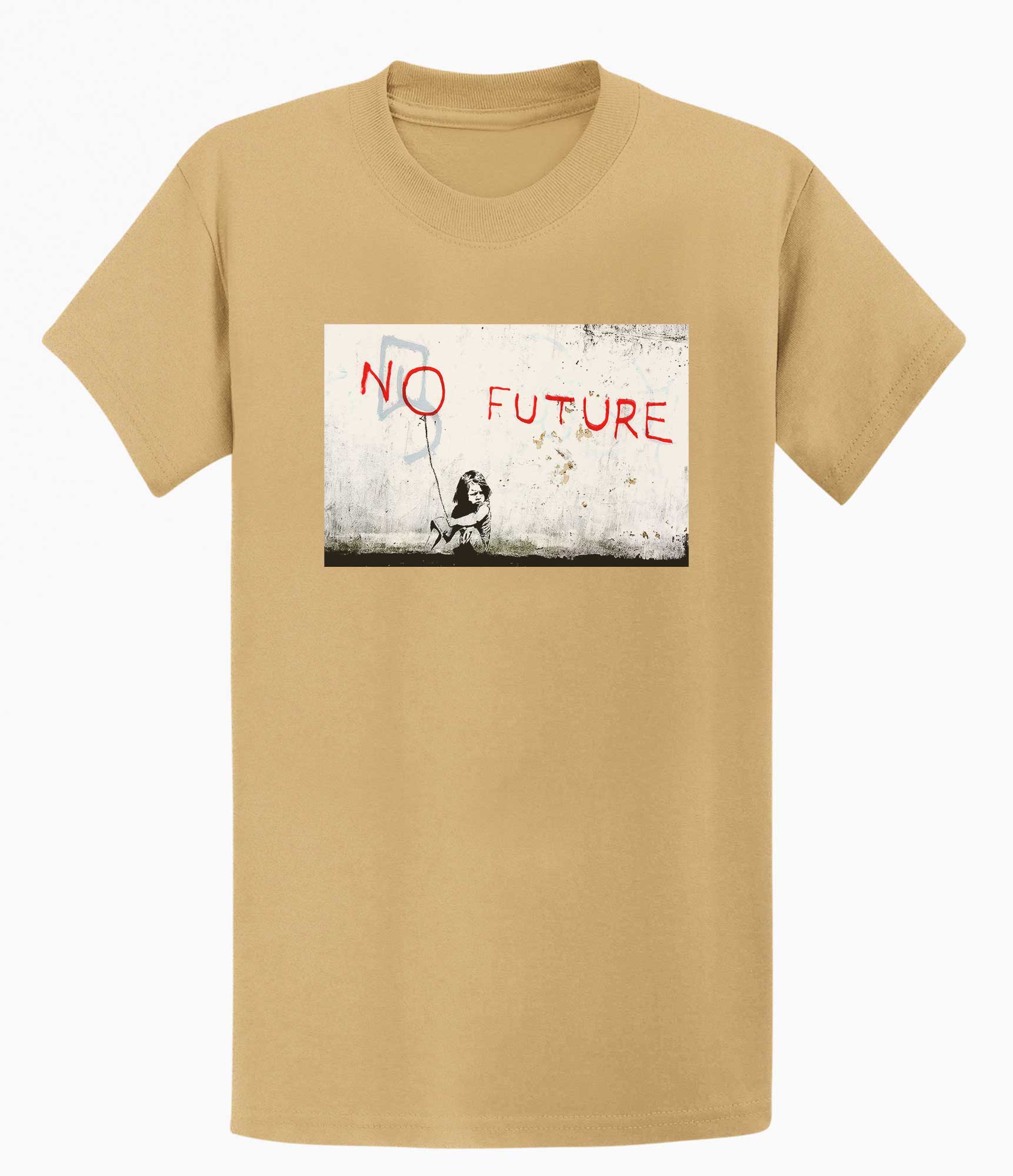 Image of Banksy Unisex T-shirt - No Future Banksy-Apparel