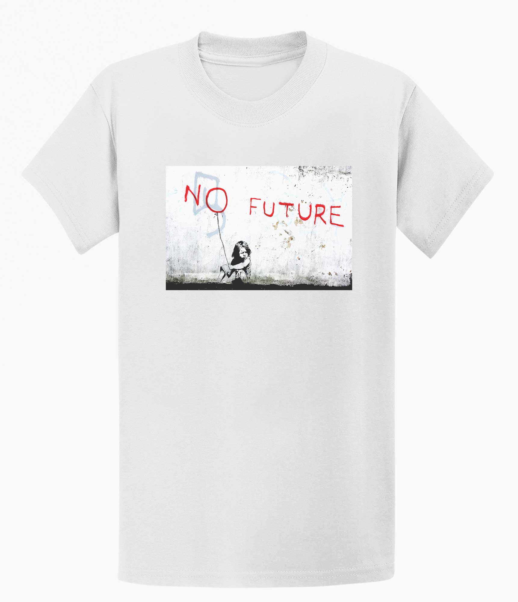 Image of Banksy Unisex T-shirt - No Future Banksy-Apparel