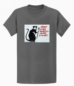 Image of Banksy T-shirt - I'm out of Bed