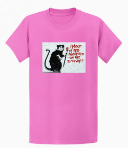 Image of Banksy T-shirt - I'm out of Bed