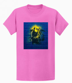 Image of Banksy Unisex T-shirt  - Smiley Reaper