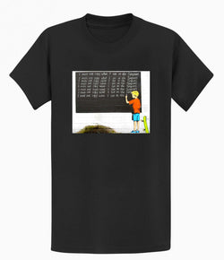 Image of Banksy T-shirt - I Must Not Copy What I See on Simpsons