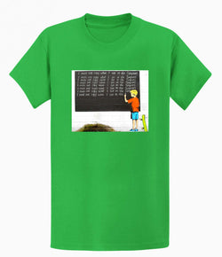 Image of Banksy T-shirt - I Must Not Copy What I See on Simpsons
