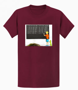 Image of Banksy T-shirt - I Must Not Copy What I See on Simpsons