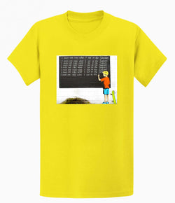 Image of Banksy T-shirt - I Must Not Copy What I See on Simpsons