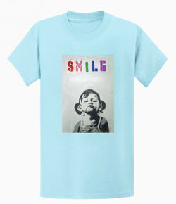 Image of Banksy T Shirt - Smile