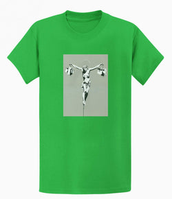 Image of Banksy T-shirt - Jesus Shopping