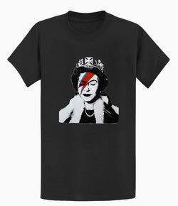 Image of Banksy Unisex T-Shirt - Queen Elizabeth