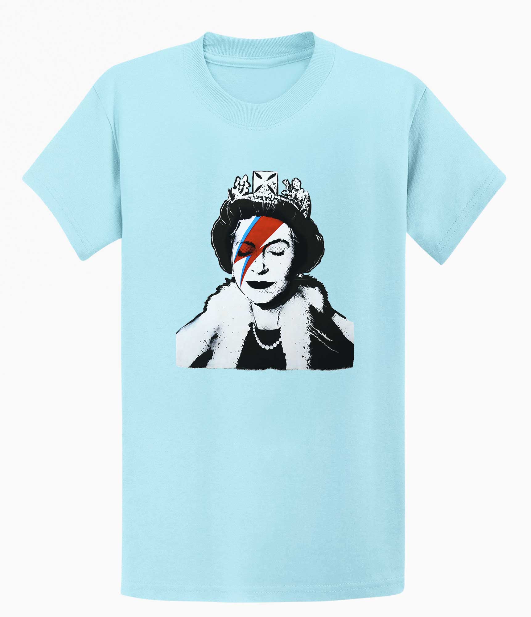 Image of Banksy Unisex T-Shirt - Queen Elizabeth Banksy-Apparel