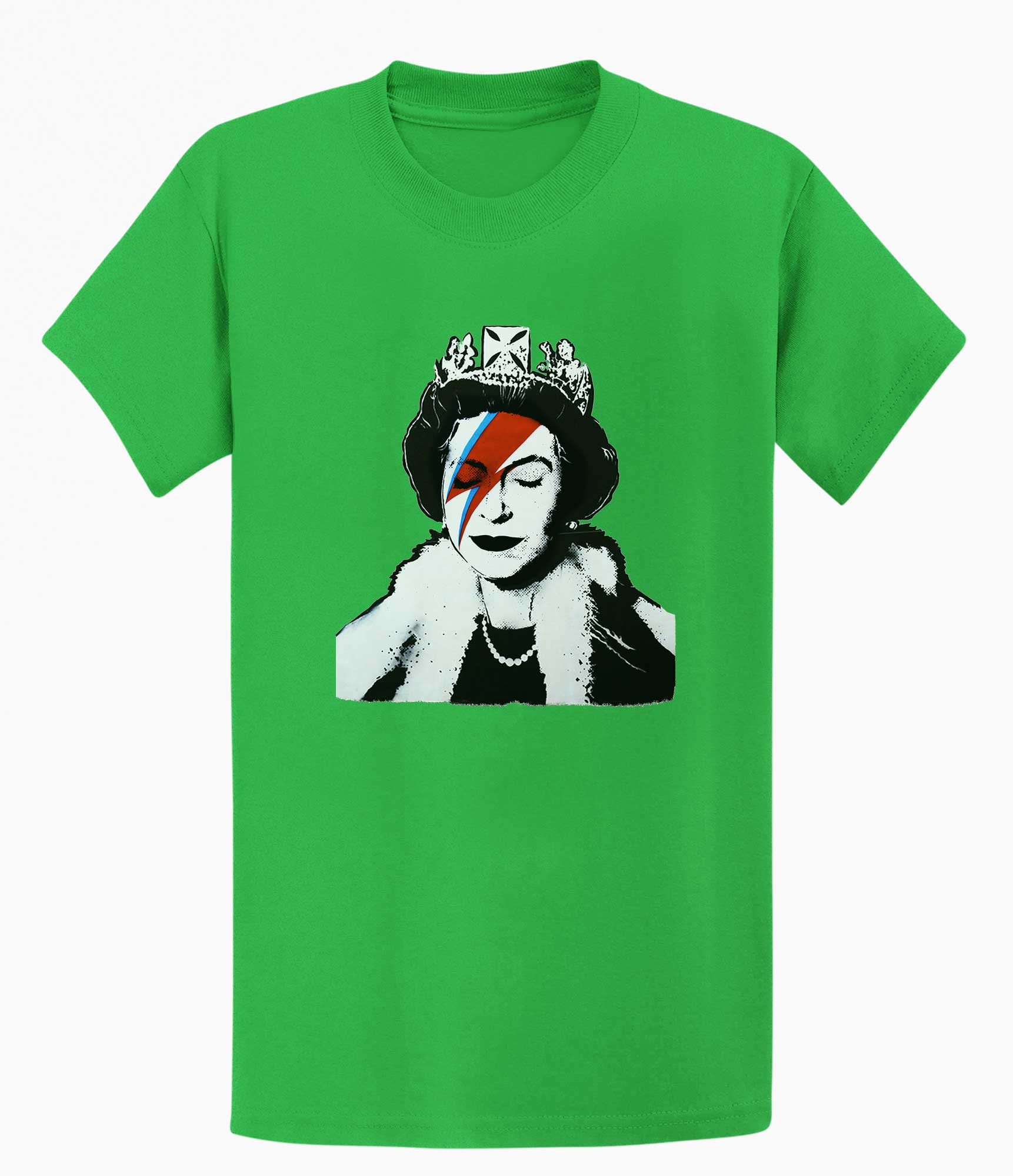 Image of Banksy Unisex T-Shirt - Queen Elizabeth Banksy-Apparel