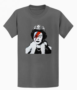 Image of Banksy Unisex T-Shirt - Queen Elizabeth