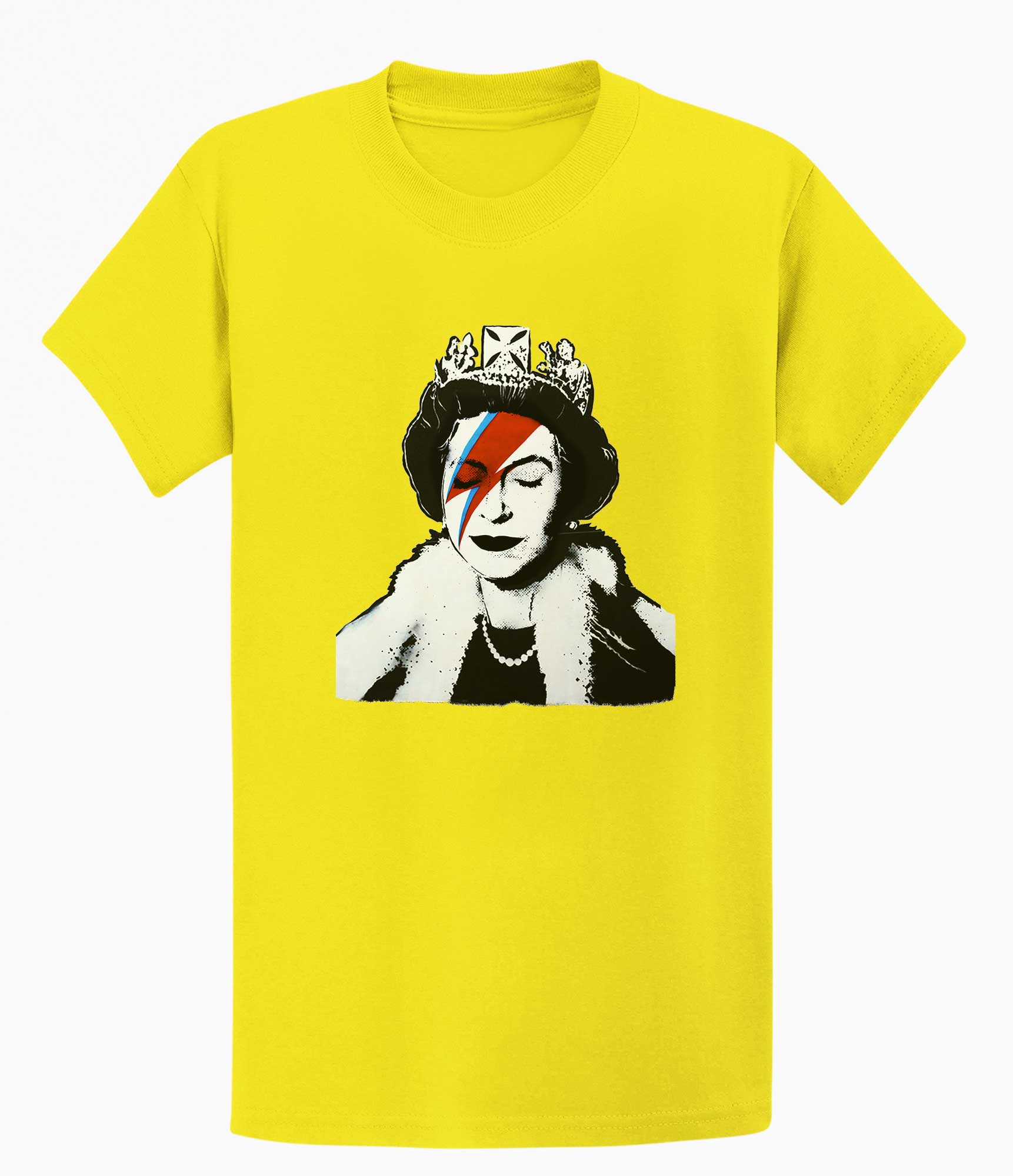 Image of Banksy Unisex T-Shirt - Queen Elizabeth Banksy-Apparel