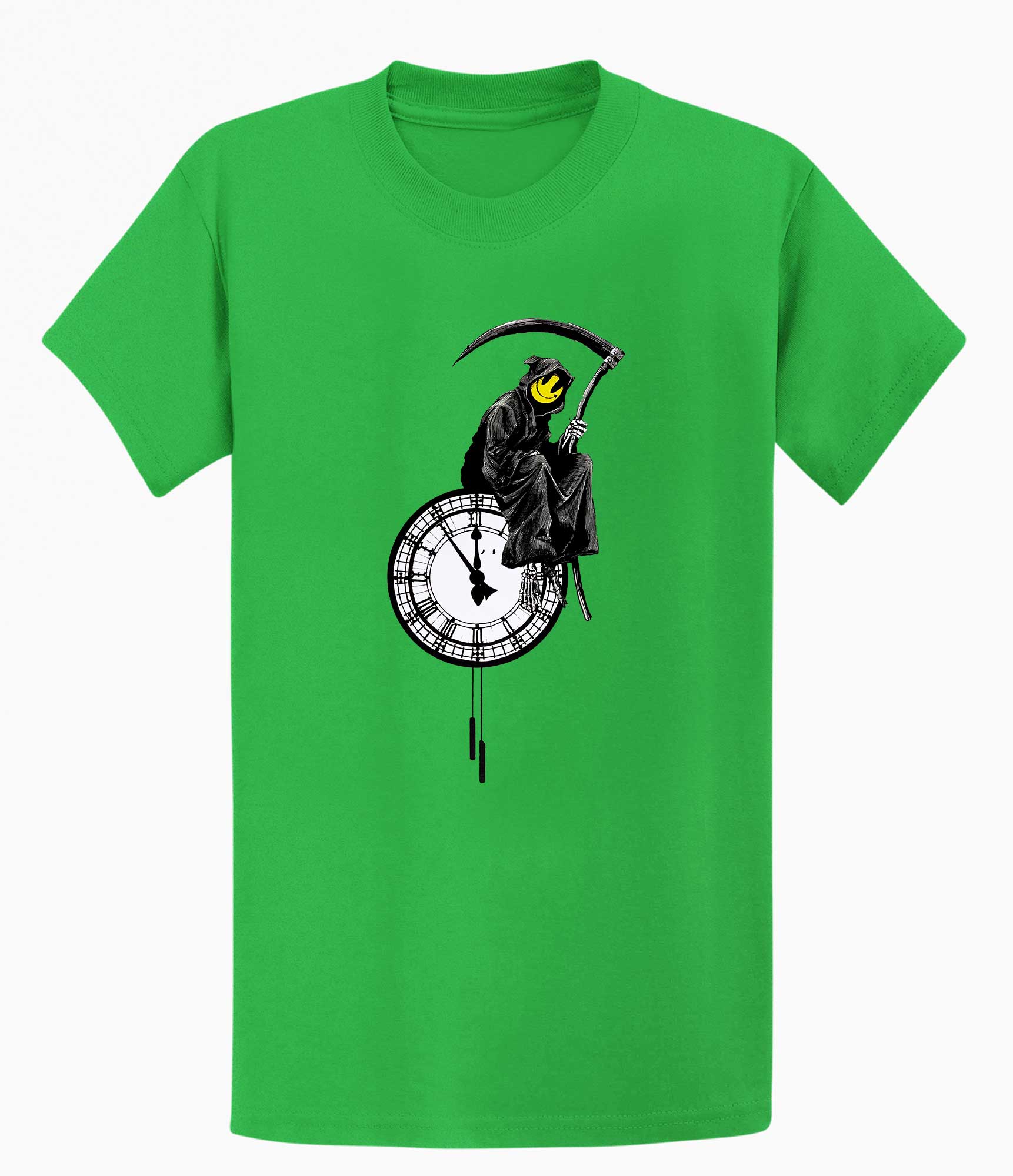 Image of Banksy Unisex T-shirt  - Grim Reaper Banksy-Apparel