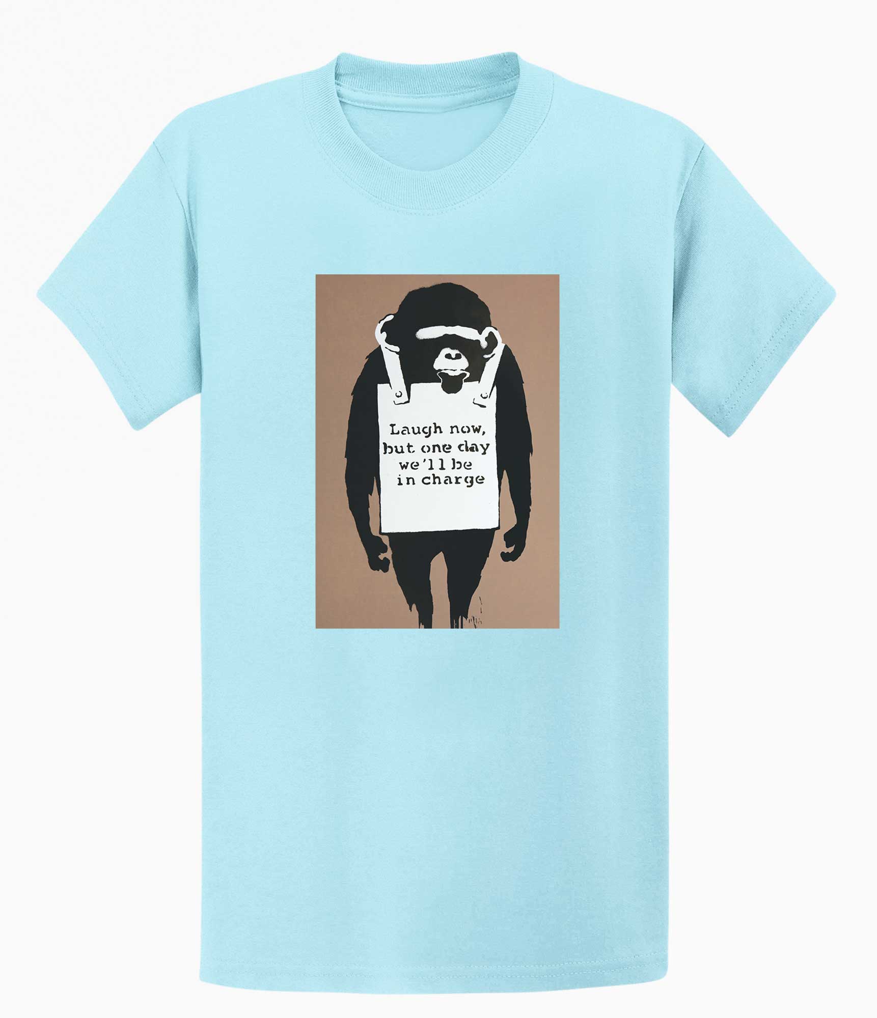 Image of Banksy T-shirt - Laugh Now Banksy-Apparel