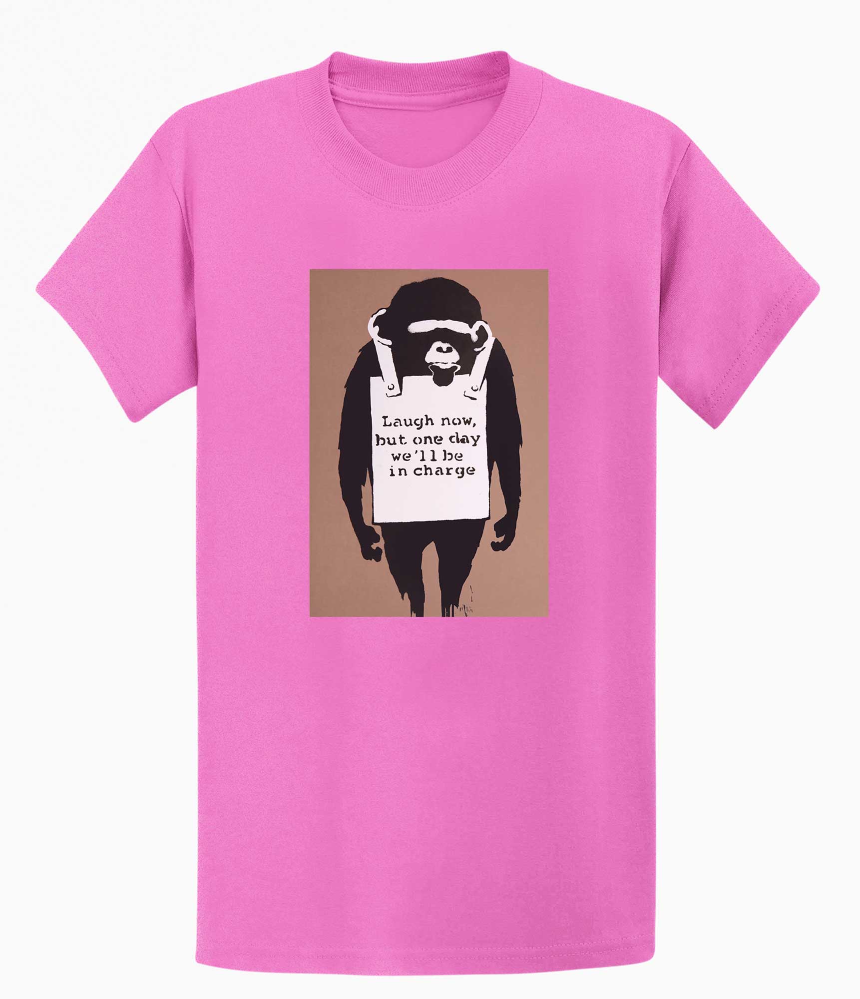 Image of Banksy T-shirt - Laugh Now Banksy-Apparel