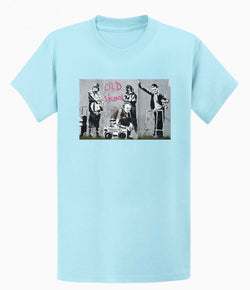 Image of Banksy Unisex T-Shirt - Old Skool