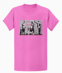 Image of Banksy Unisex T-Shirt - Old Skool