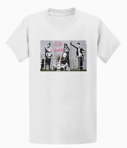 Image of Banksy Unisex T-Shirt - Old Skool