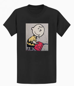 Image of Banksy Unisex T-shirt  - Charlie Brown