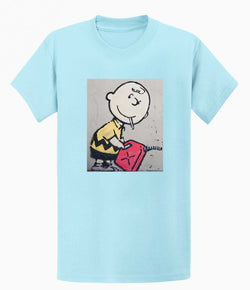 Image of Banksy Unisex T-shirt  - Charlie Brown