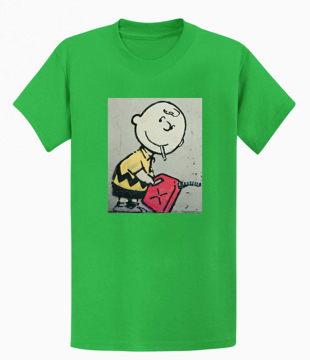 Banksy Unisex T-shirt  - Charlie Brown