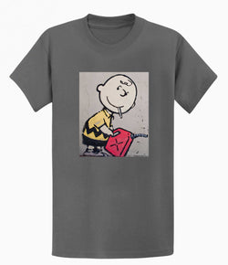Image of Banksy Unisex T-shirt  - Charlie Brown