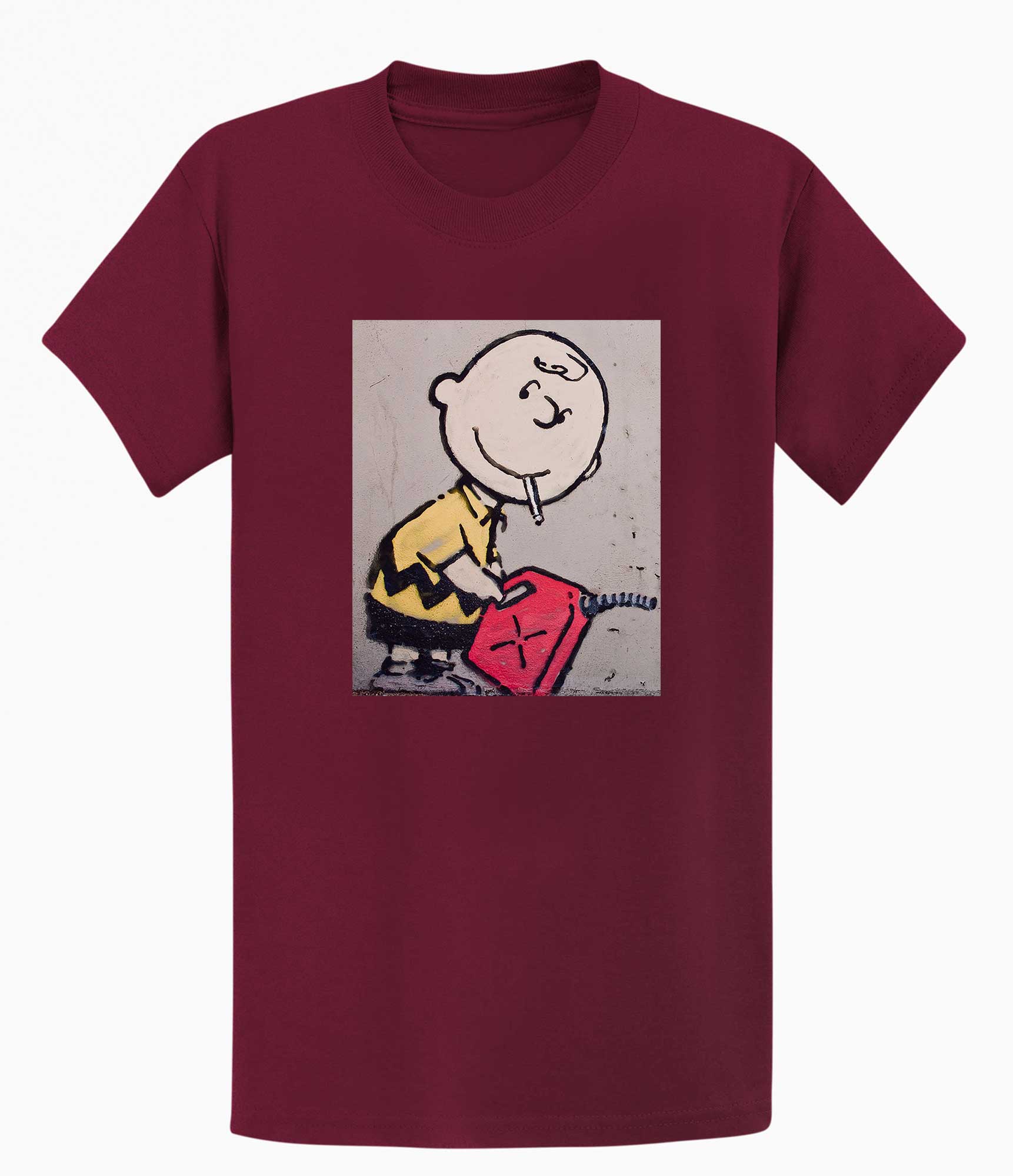 Image of Banksy Unisex T-shirt  - Charlie Brown Banksy-Apparel
