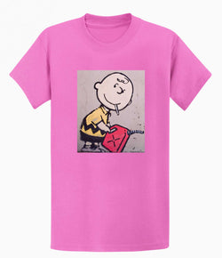 Image of Banksy Unisex T-shirt  - Charlie Brown