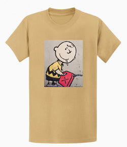 Image of Banksy Unisex T-shirt  - Charlie Brown