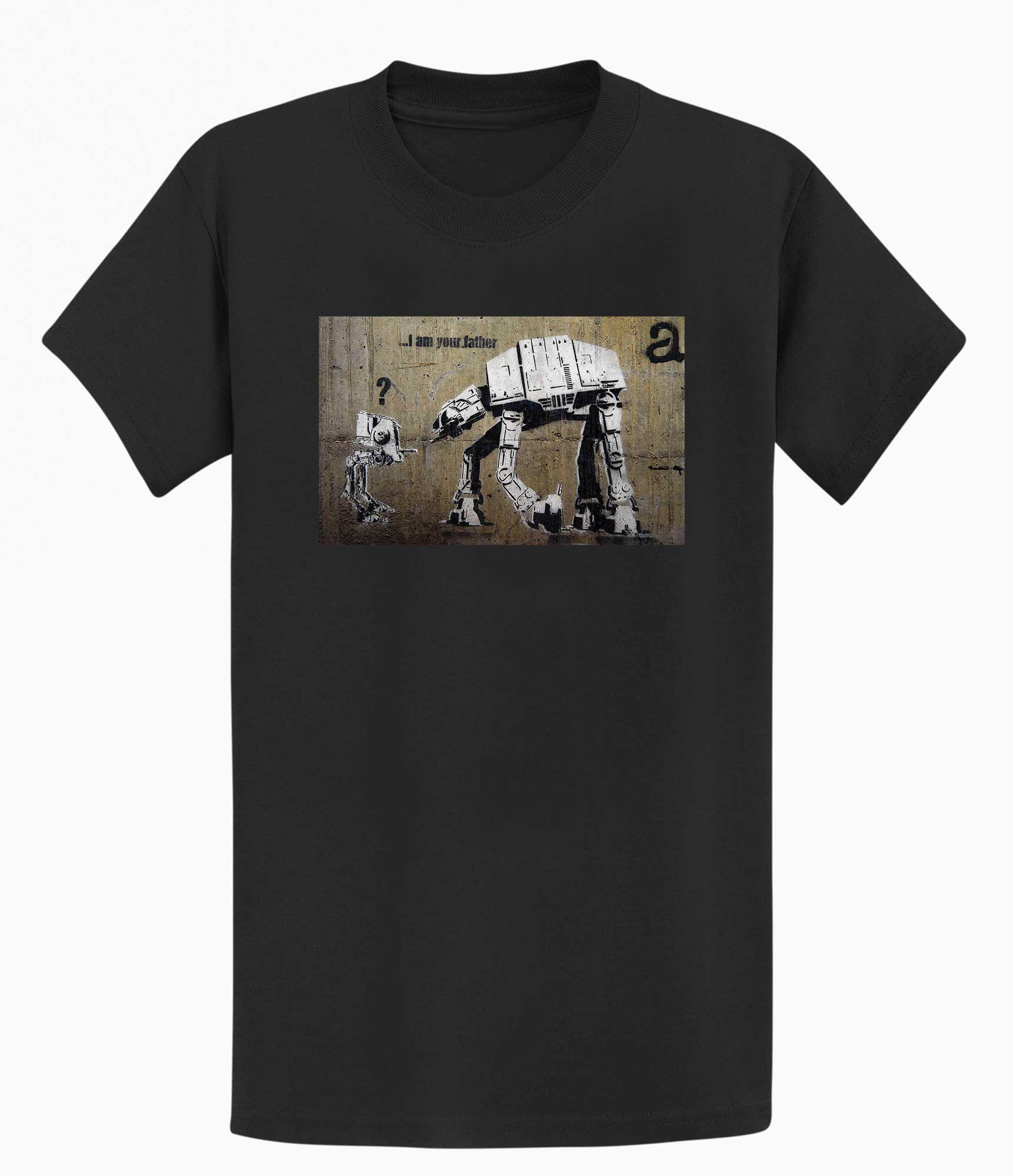 Image of Banksy T-shirt - I Am Your Father Banksy-Apparel