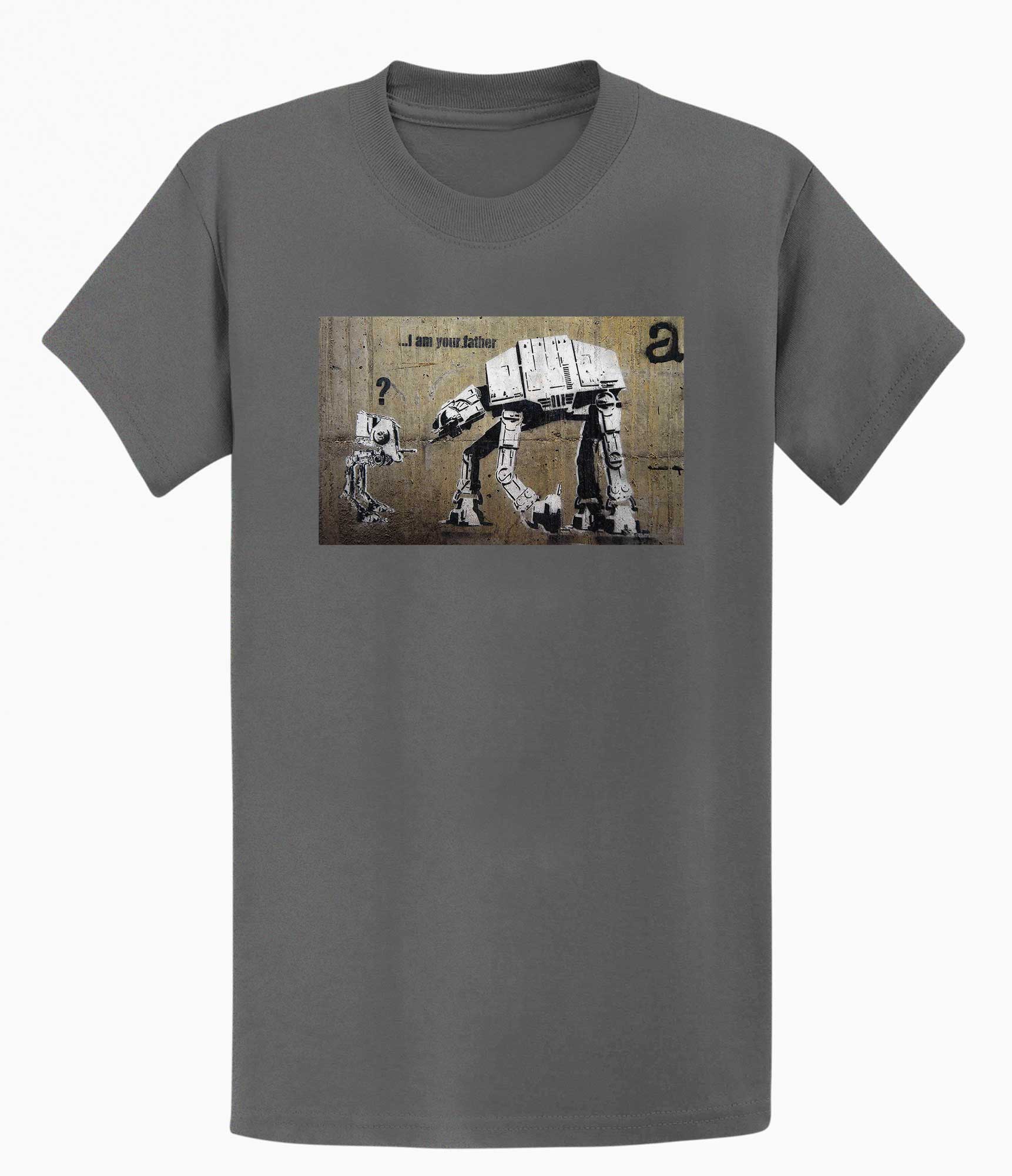 Image of Banksy T-shirt - I Am Your Father Banksy-Apparel