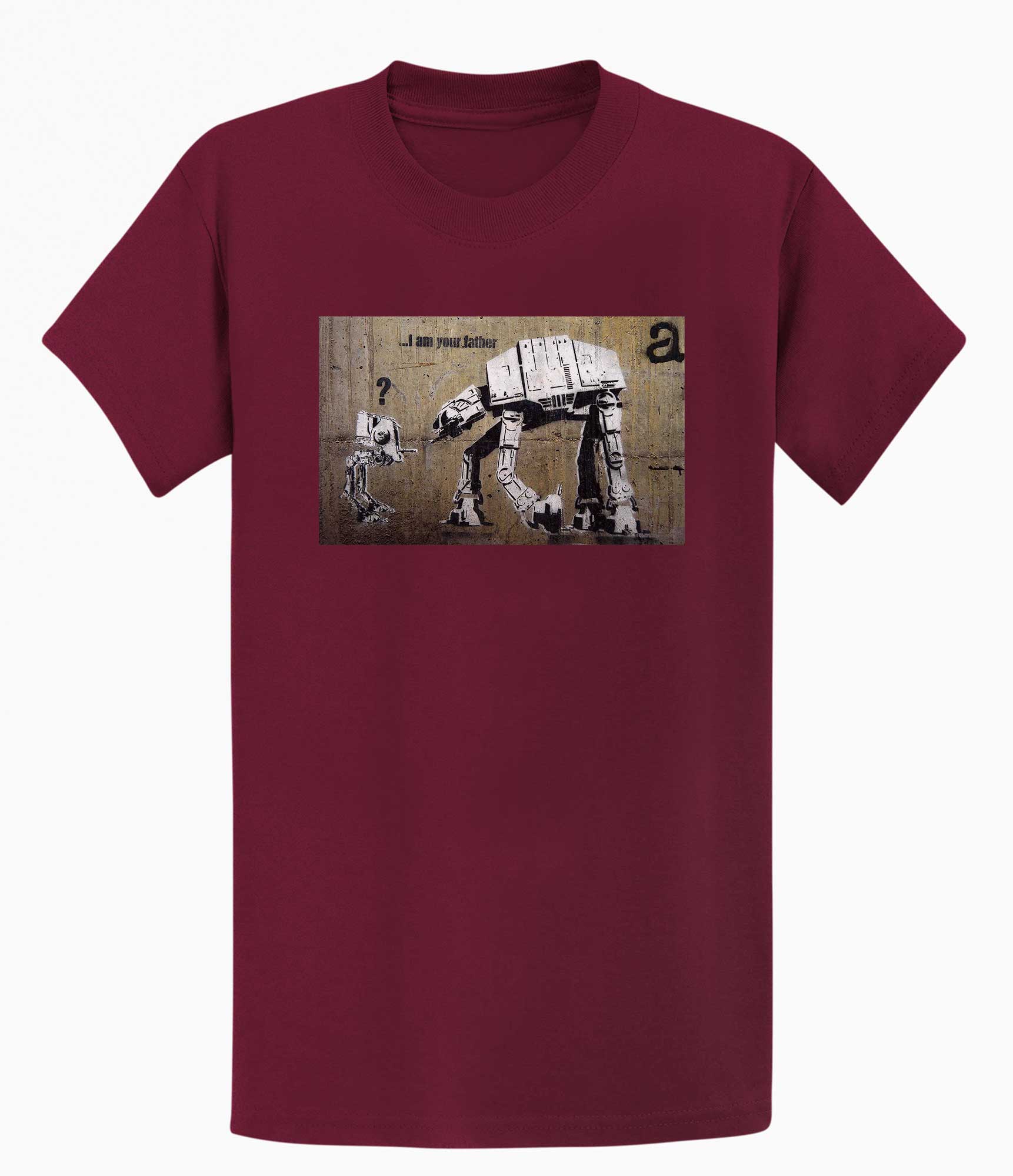 Image of Banksy T-shirt - I Am Your Father Banksy-Apparel