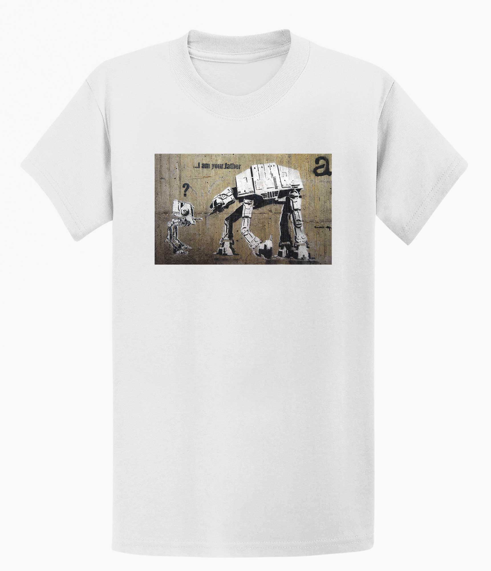 Image of Banksy T-shirt - I Am Your Father Banksy-Apparel