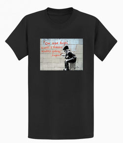 Image of Banksy T-shirt - One Original Thought