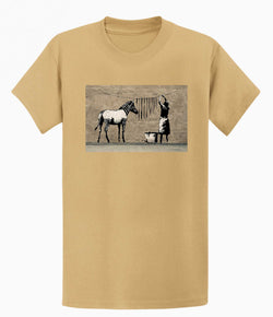 Image of Banksy T-shirt - Zebra