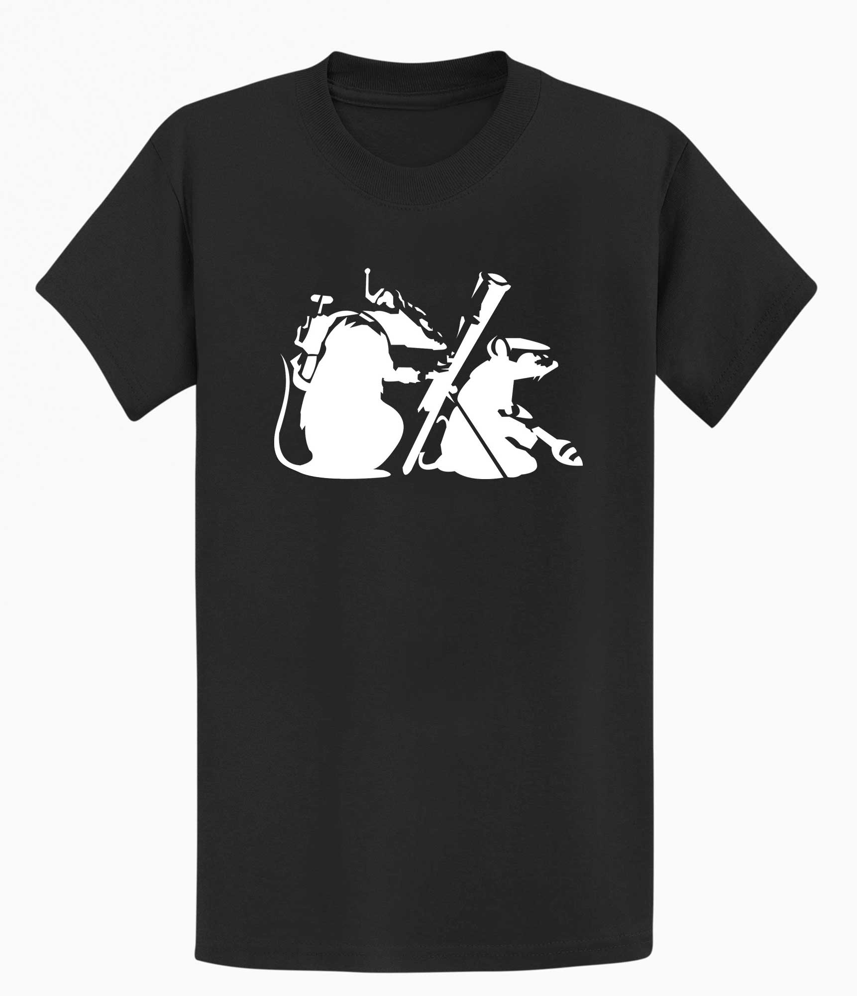 Image of Banksy T-shirt - Terror Rats Banksy-Apparel