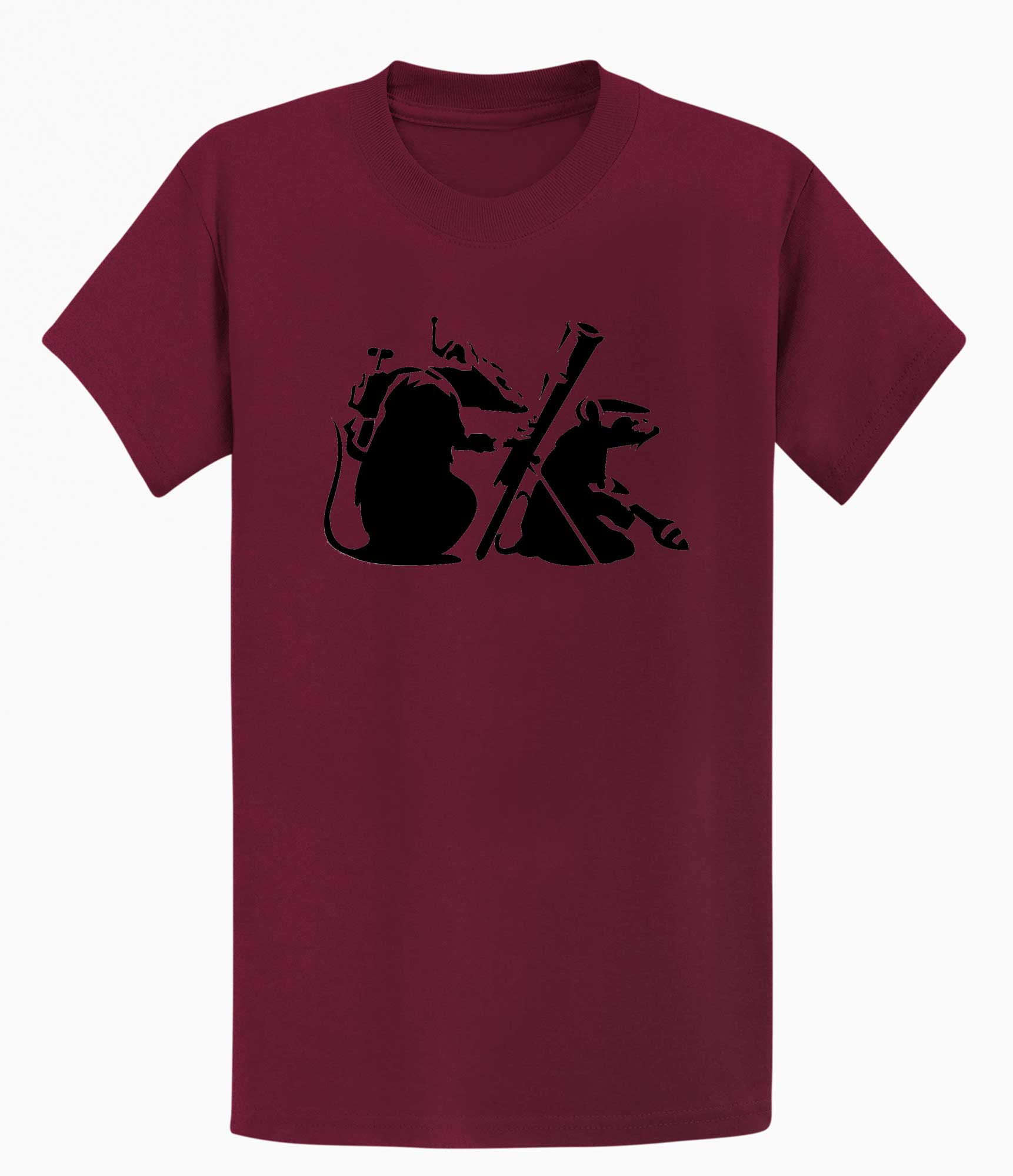 Image of Banksy T-shirt - Terror Rats Banksy-Apparel