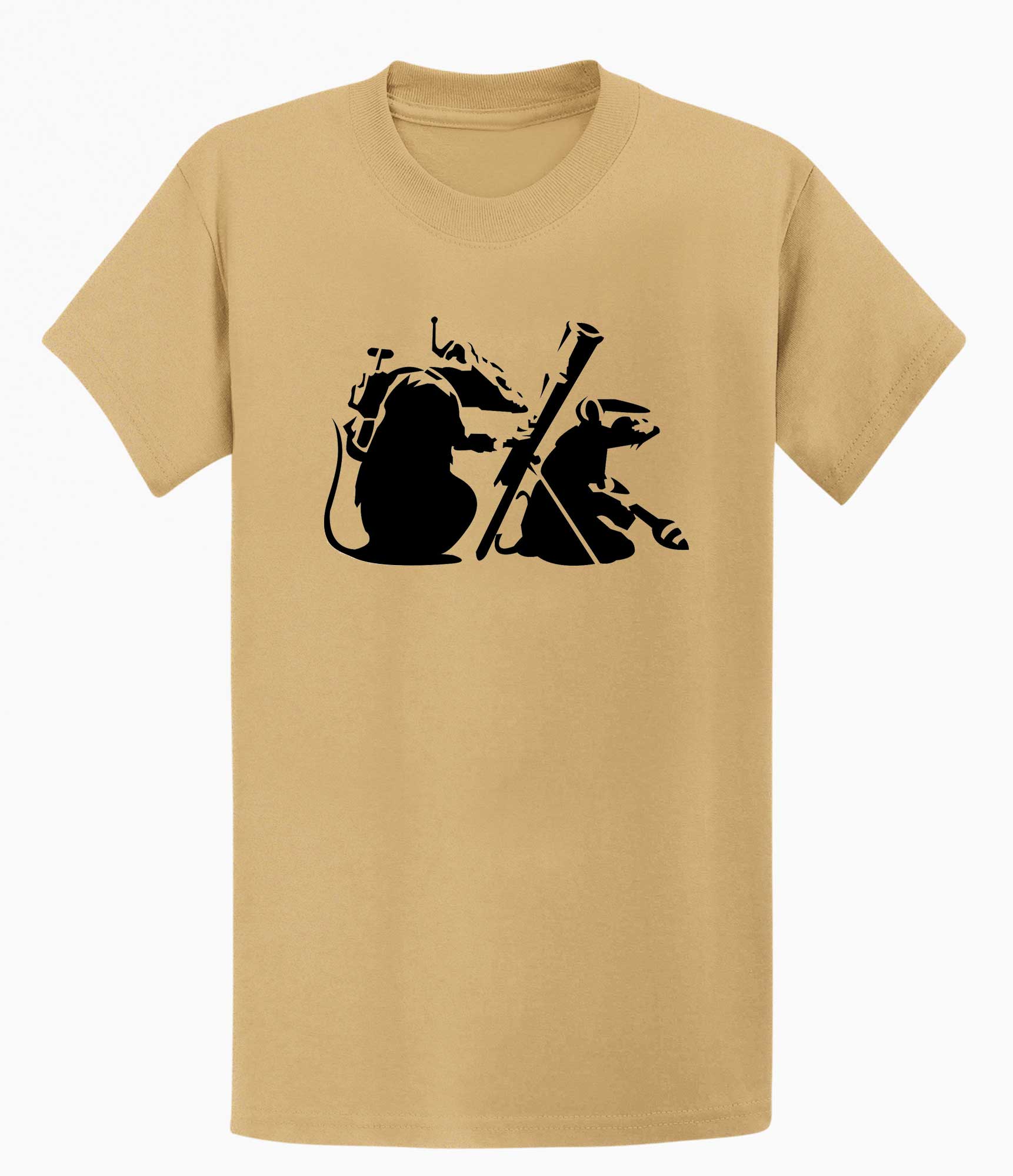Image of Banksy T-shirt - Terror Rats Banksy-Apparel