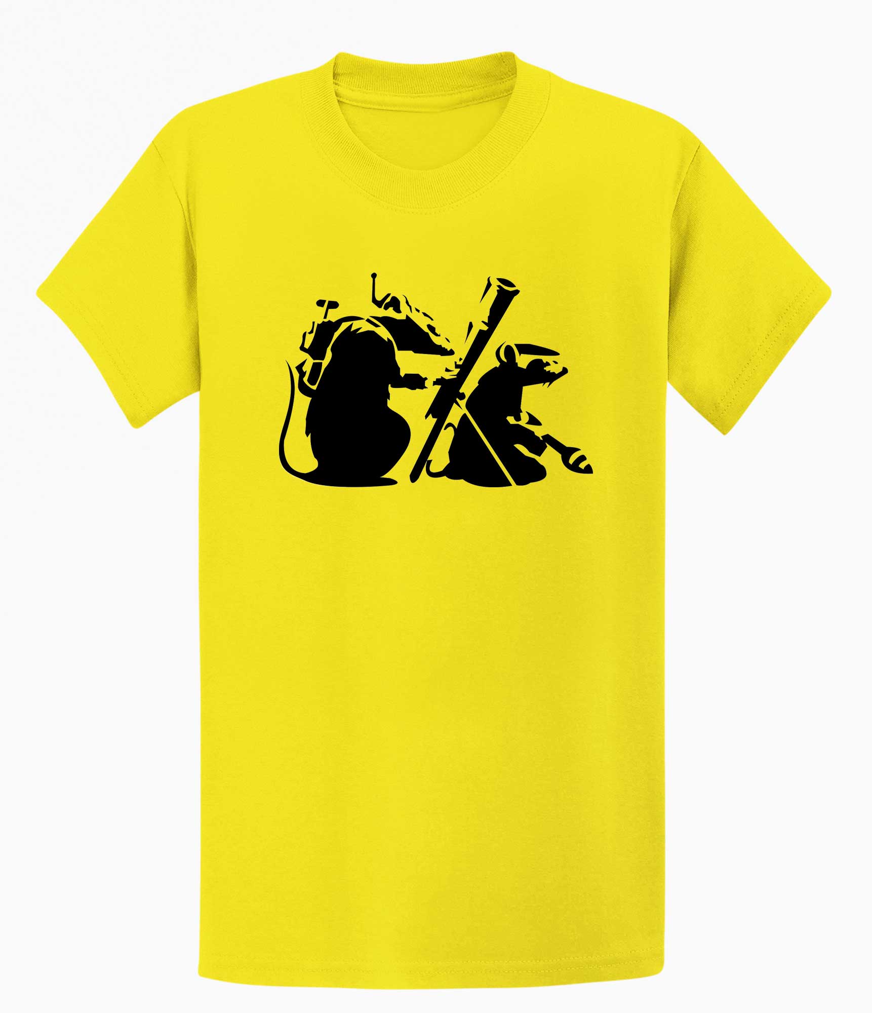 Image of Banksy T-shirt - Terror Rats Banksy-Apparel