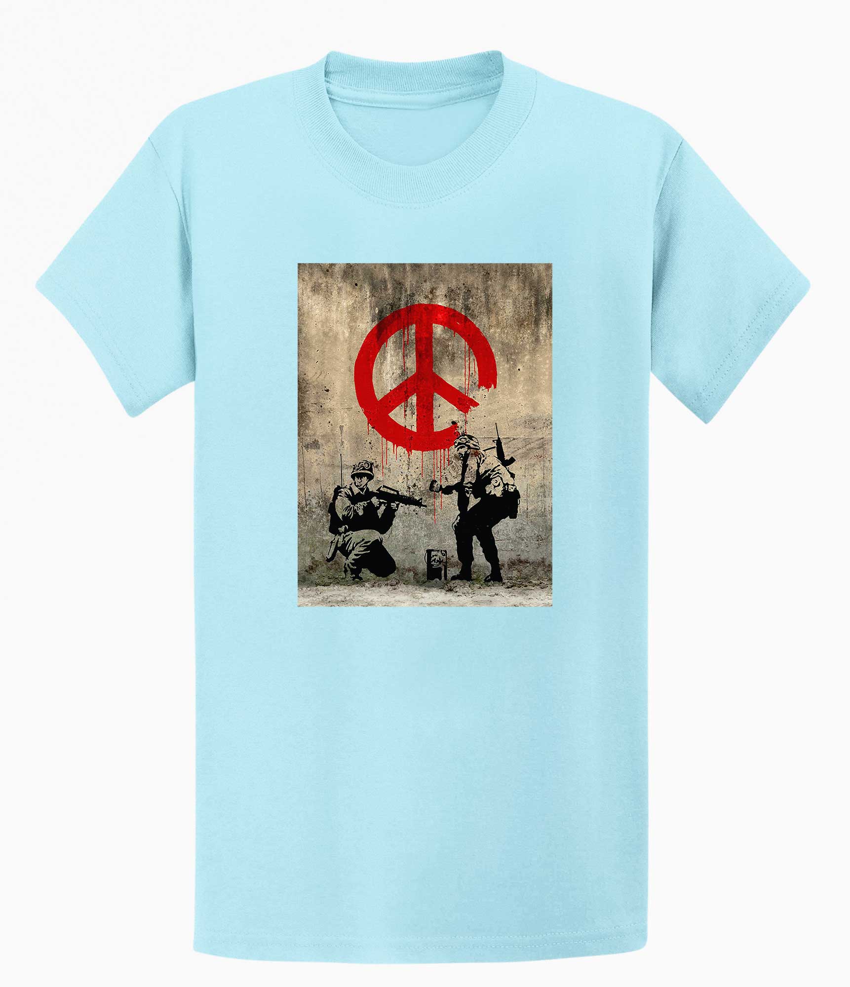 Image of Banksy  T-shirt - CND Soldiers Banksy-Apparel