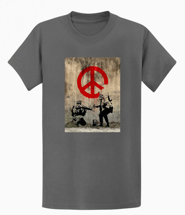 Banksy  T-shirt - CND Soldiers