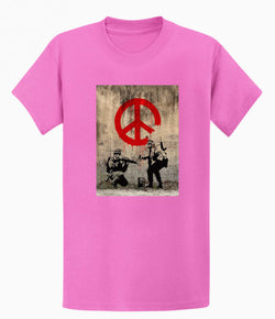 Image of Banksy  T-shirt - CND Soldiers