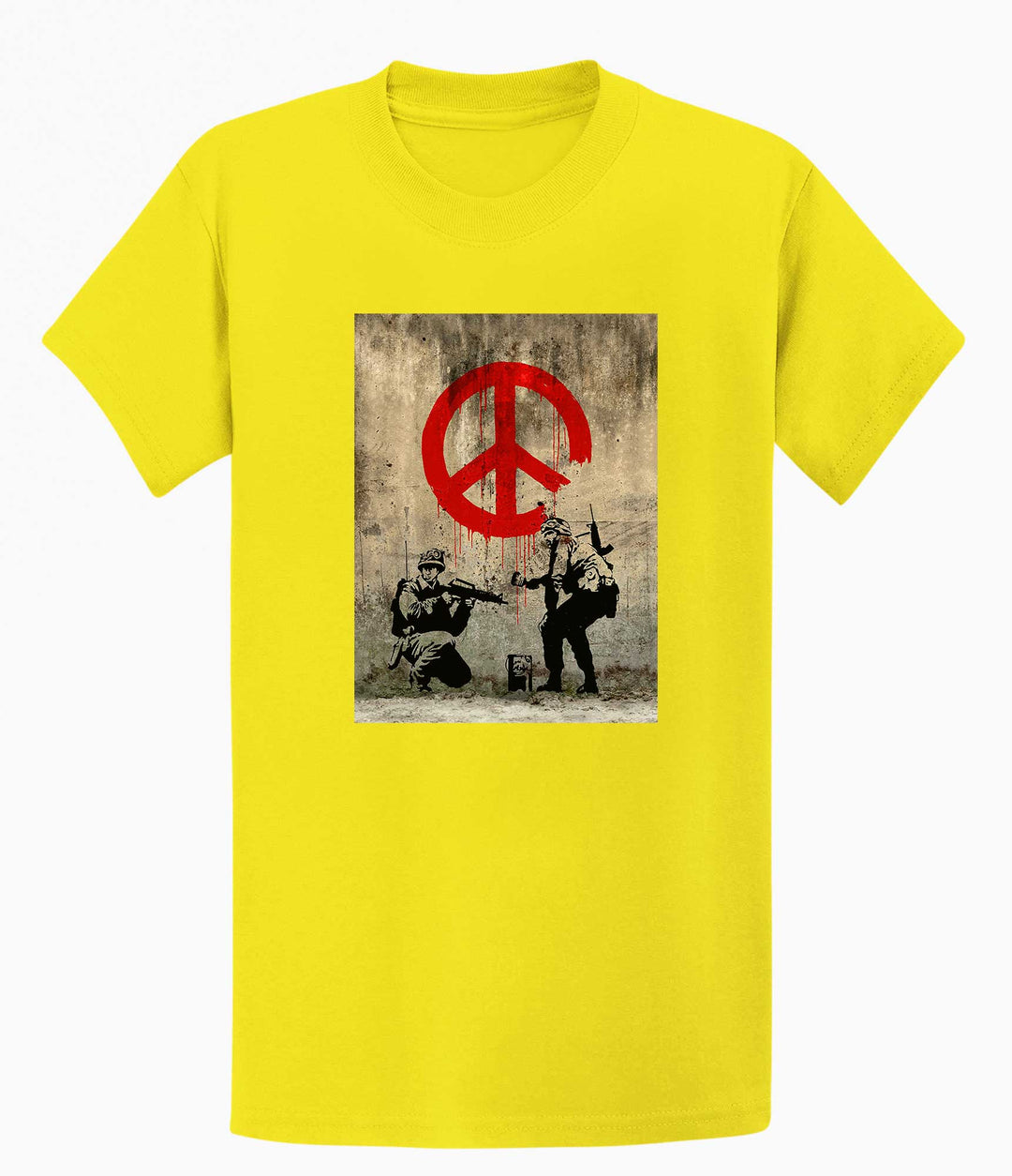 Banksy T-shirt - CND Soldiers – Backstage Originals