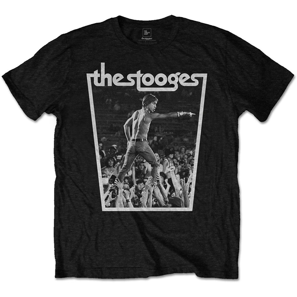 Image of Iggy & The Stooges Unisex T-Shirt - Crowd Walk Rock Off